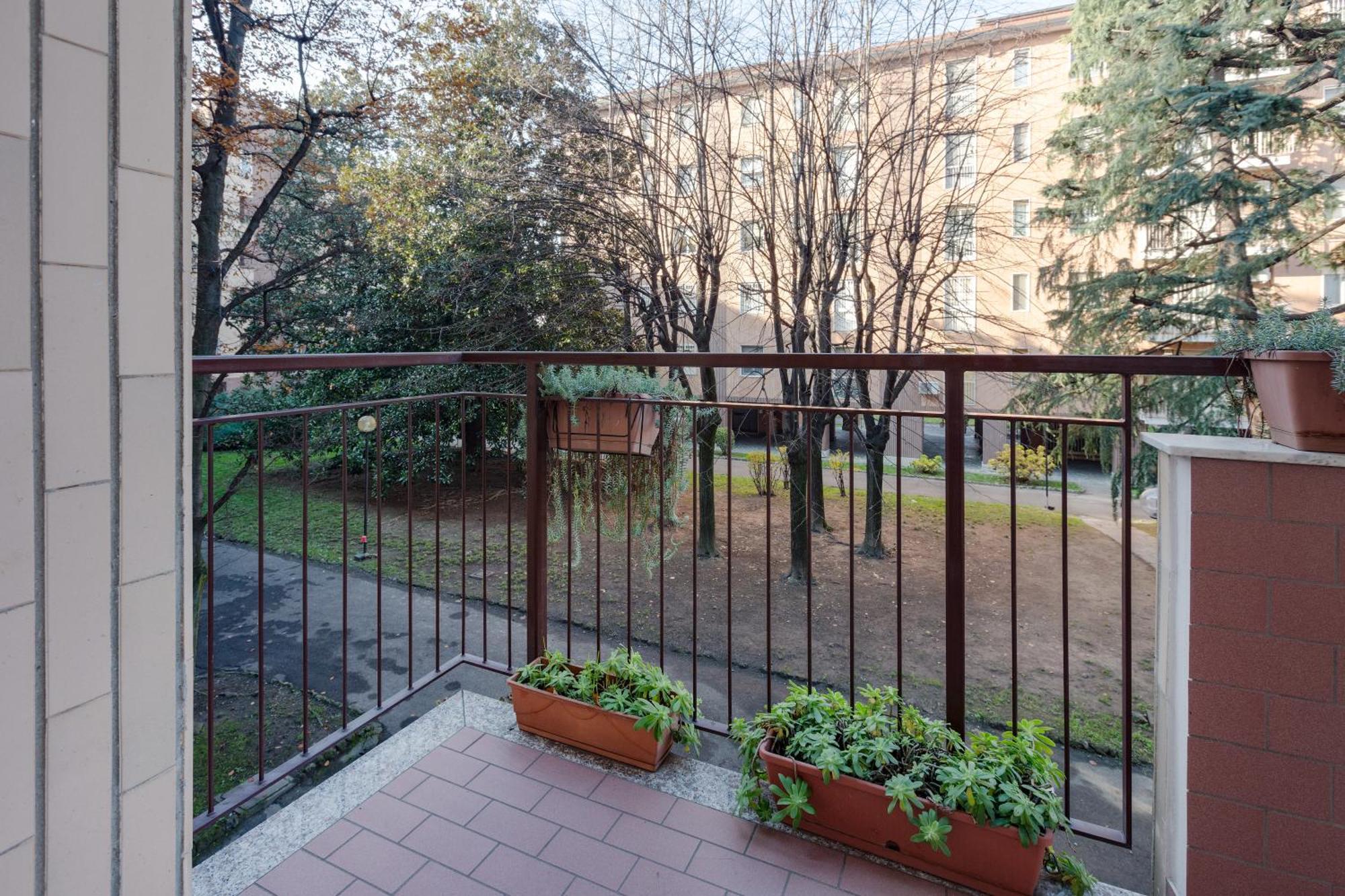Milan-Linate Apartment With Balcony Eksteriør billede